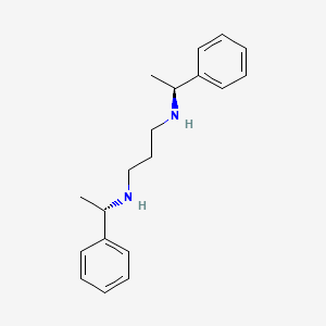 N~1~,N~3~-Bis[(1S)-1-phenylethyl]propane-1,3-diamine