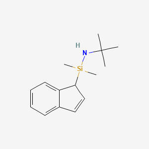 Silanamine, N-(1,1-dimethylethyl)-1-(1H-inden-1-yl)-1,1-dimethyl-