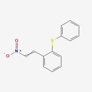 1-(2-Nitroethenyl)-2-(phenylsulfanyl)benzene