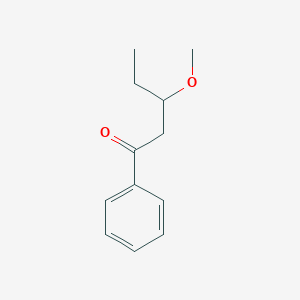 1-Pentanone, 3-methoxy-1-phenyl-