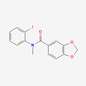 N-(2-Iodophenyl)-N-methyl-2H-1,3-benzodioxole-5-carboxamide