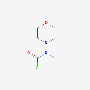 molecular formula C6H11ClN2O2 B14275636 Methyl(morpholin-4-yl)carbamyl chloride CAS No. 132540-62-6