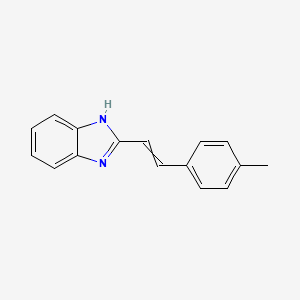 1H-Benzimidazole, 2-[2-(4-methylphenyl)ethenyl]-