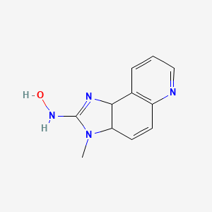 N-Hydroxy-3-methyl-3a,9b-dihydro-3H-imidazo[4,5-f]quinolin-2-amine