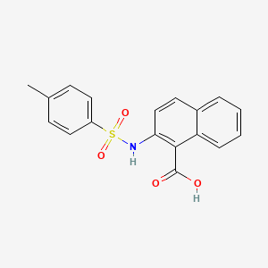 1-Naphthalenecarboxylic acid, 2-[[(4-methylphenyl)sulfonyl]amino]-