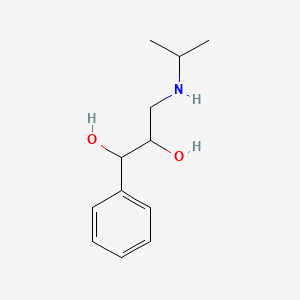 1-Phenyl-3-[(propan-2-yl)amino]propane-1,2-diol