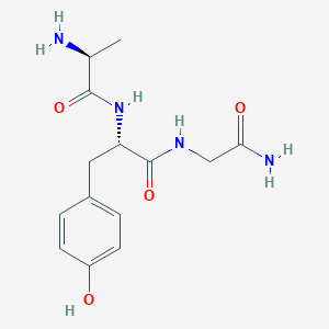 molecular formula C14H20N4O4 B14275701 L-Alanyl-L-tyrosylglycinamide CAS No. 183785-00-4