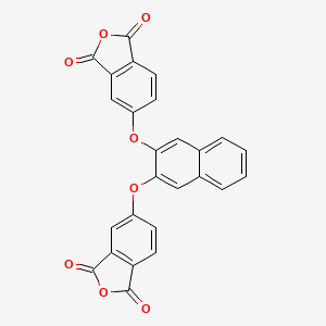 5,5'-[Naphthalene-2,3-diylbis(oxy)]di(2-benzofuran-1,3-dione)