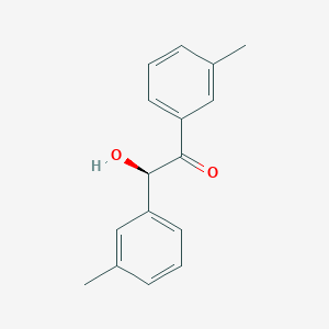 (2R)-2-hydroxy-1,2-bis(3-methylphenyl)ethanone