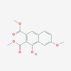 Dimethyl 1-hydroxy-7-methoxynaphthalene-2,3-dicarboxylate