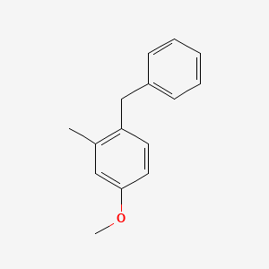 1-Benzyl-4-methoxy-2-methylbenzene