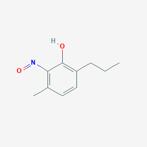 3-Methyl-2-nitroso-6-propylphenol