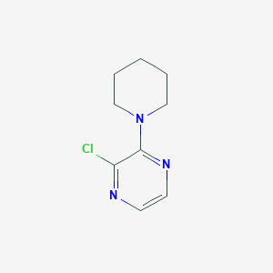 molecular formula C9H12ClN3 B1427589 2-Chloro-3-(piperidin-1-YL)pyrazine CAS No. 1209458-11-6