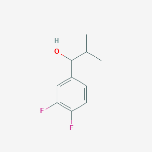 molecular formula C10H12F2O B1427591 1-(3,4-二氟苯基)-2-甲基丙醇 CAS No. 1184394-61-3