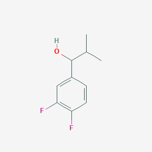 molecular formula C10H12F2O B1427591 1-(3,4-Difluorophényl)-2-méthylpropan-1-ol CAS No. 1184394-61-3