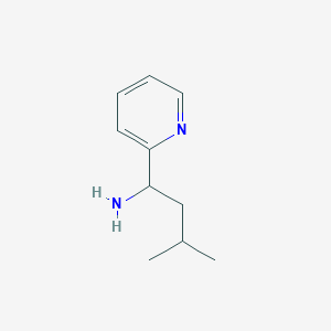 3-Methyl-1-(pyridin-2-yl)butan-1-amine