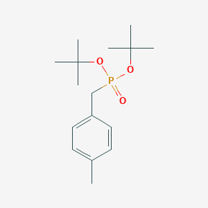 Phosphonic acid, [(4-methylphenyl)methyl]-, bis(1,1-dimethylethyl) ester