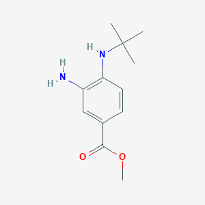 Methyl 3-amino-4-(tert-butylamino)benzoate