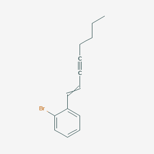 1-Bromo-2-(oct-1-en-3-yn-1-yl)benzene