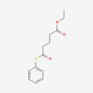 Ethyl 5-oxo-5-(phenylsulfanyl)pentanoate