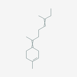 1-Methyl-4-(6-methyloct-5-en-2-ylidene)cyclohex-1-ene