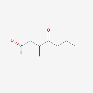 3-Methyl-4-oxoheptanal