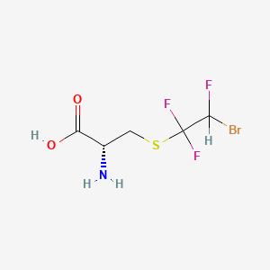 S-(2-Bromo-1,1,2-trifluoroethyl)-L-cysteine