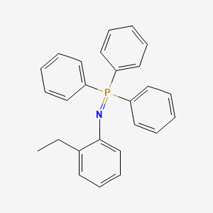 [(2-Ethylphenyl)imino](triphenyl)-lambda~5~-phosphane