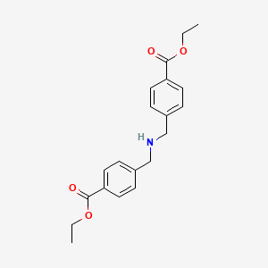 Diethyl 4,4'-[azanediylbis(methylene)]dibenzoate