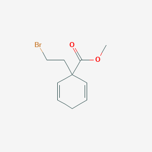 Methyl 1-(2-bromoethyl)cyclohexa-2,5-diene-1-carboxylate