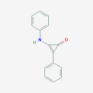 2-Anilino-3-phenylcycloprop-2-en-1-one