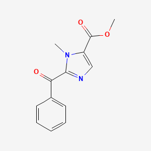 1H-Imidazole-5-carboxylic acid, 2-benzoyl-1-methyl-, methyl ester