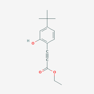 Ethyl 3-(4-tert-butyl-2-hydroxyphenyl)prop-2-ynoate