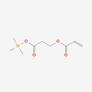 3-Oxo-3-[(trimethylsilyl)oxy]propyl prop-2-enoate