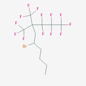 6-Bromo-1,1,1,2,2,3,3-heptafluoro-4,4-bis(trifluoromethyl)decane