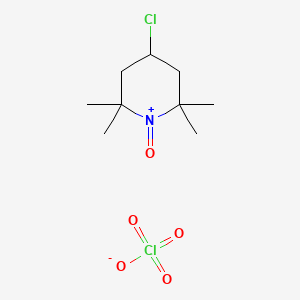 Piperidinium, 4-chloro-2,2,6,6-tetramethyl-1-oxo-, perchlorate