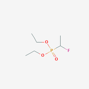 Phosphonic acid, (1-fluoroethyl)-, diethyl ester