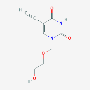 5-Ethynyl-1-(2-hydroxyethoxymethyl)pyrimidine-2,4-dione