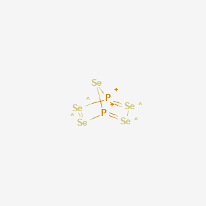 molecular formula P2Se5+2 B14277018 CID 71341071 CAS No. 133323-68-9