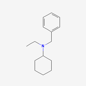 Benzenemethanamine, N-cyclohexyl-N-ethyl-