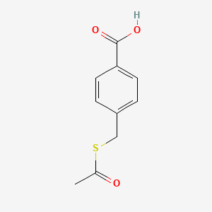 4-[(Acetylsulfanyl)methyl]benzoic acid