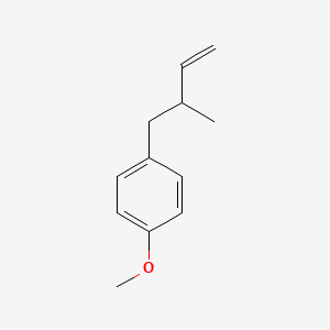 1-Methoxy-4-(2-methylbut-3-en-1-yl)benzene