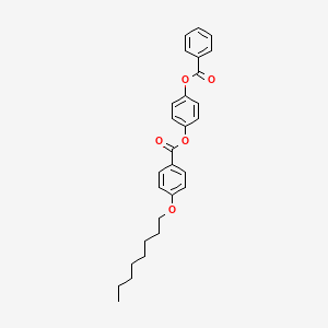 4-(Benzoyloxy)phenyl 4-(octyloxy)benzoate