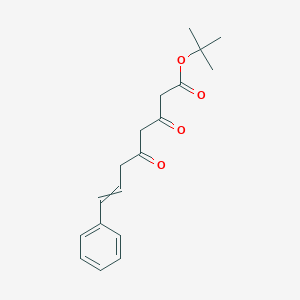 Tert-butyl 3,5-dioxo-8-phenyloct-7-enoate