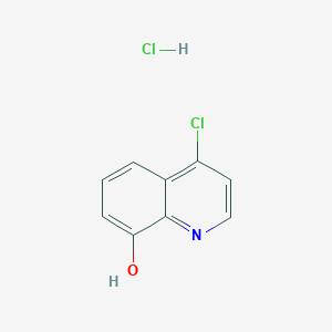 molecular formula C9H7Cl2NO B1427713 4-氯喹啉-8-醇盐酸盐 CAS No. 57334-61-9