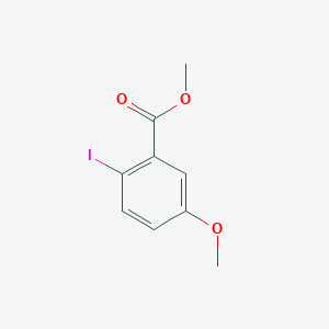 molecular formula C9H9IO3 B1427727 2-碘-5-甲氧基苯甲酸甲酯 CAS No. 857599-37-2