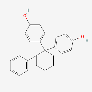 4-[1-(4-Hydroxyphenyl)-2-phenylcyclohexyl]phenol