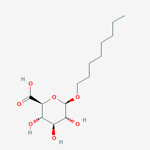 molecular formula C14H26O7 B1427741 辛基 β-D-葡萄糖醛酸 CAS No. 226932-67-8
