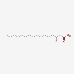 3-Fluorohexadecanoic acid