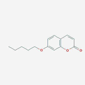 7-(Pentyloxy)-2H-1-benzopyran-2-one